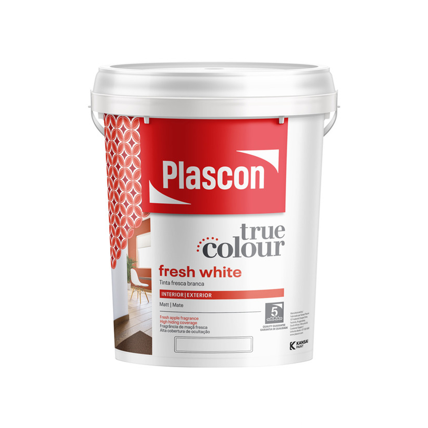 Plascon True Colour Fresh White