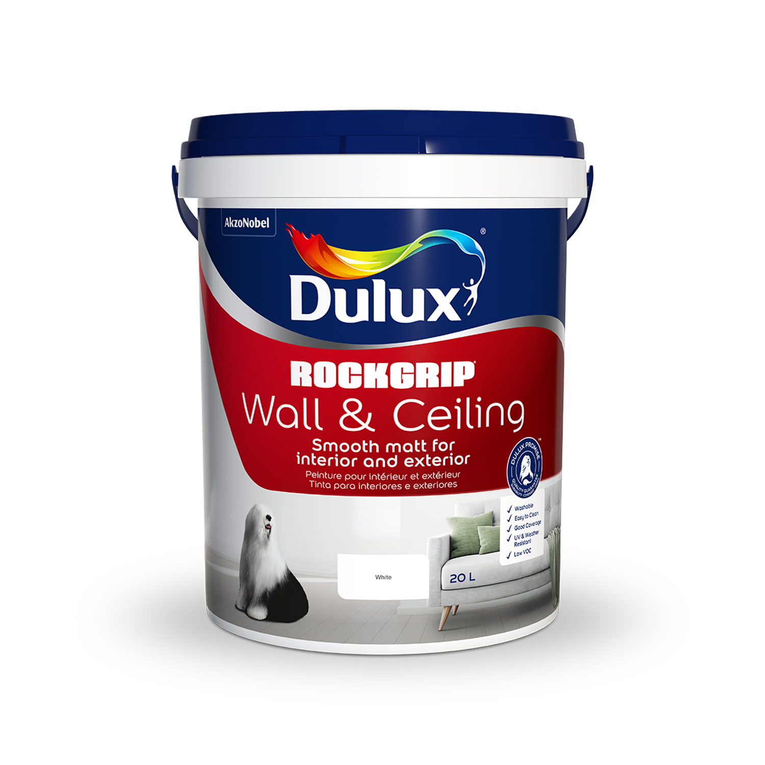 Dulux Rockgrip Wall & Ceiling